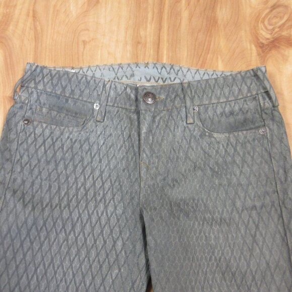 TRUE RELIGION Halle Mojave Lonestar Snakeskin Skinny Jeans Womens Sz 28 USA Seal - Picture 4 of 16